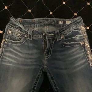 Miss Me signature boot cut jeans